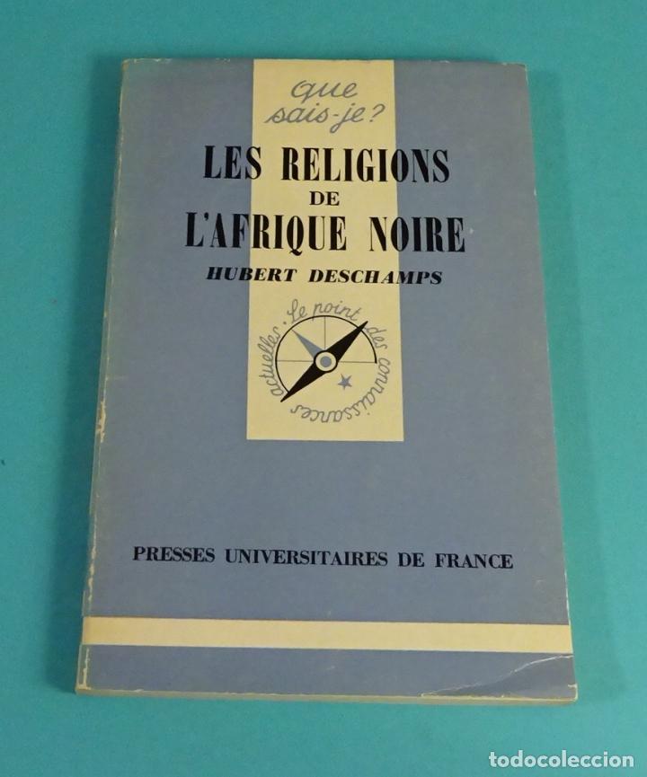Gebrauchte B&uuml;cher: LES RELIGIONS DE L&Aacute;FRIQUE NOIRE. HEBERT DESCHAMPS