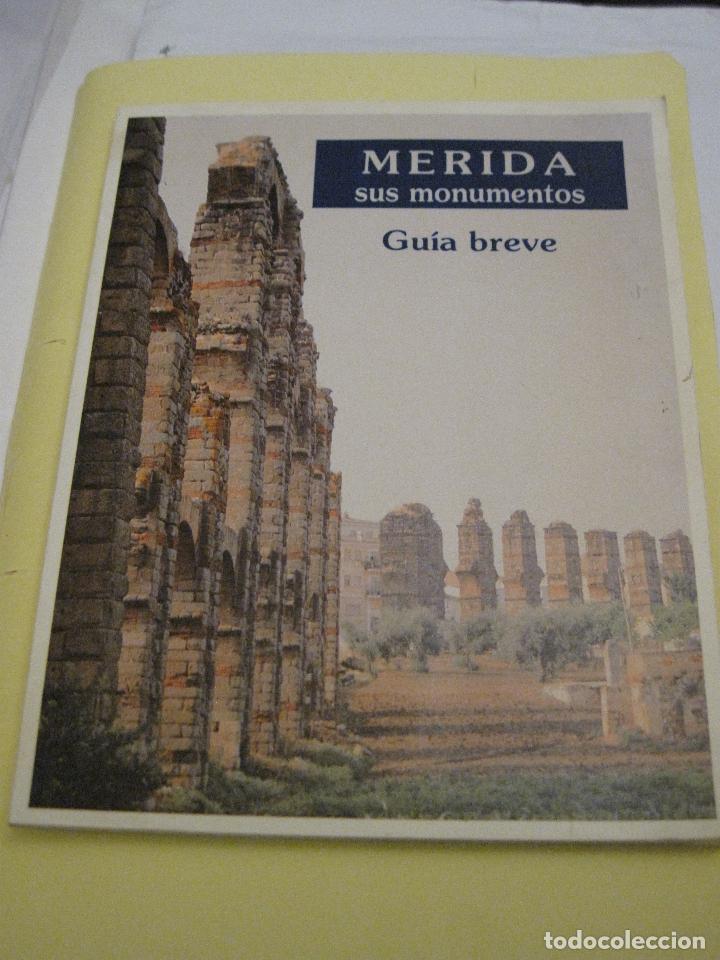 Libri di seconda mano: MERIDA. SUS MONUMENTOS. GUIA BREVE.