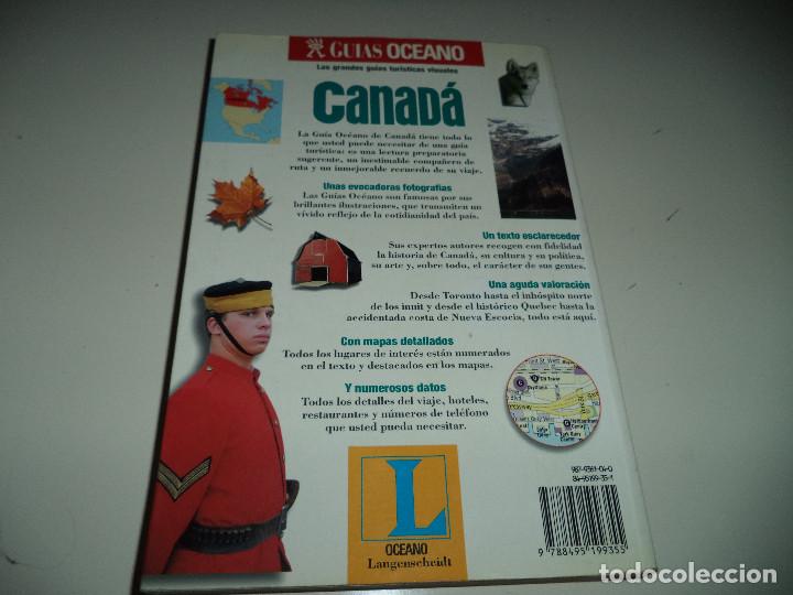 Libros de segunda mano: Guia Oceano.CANADA. - Foto 2