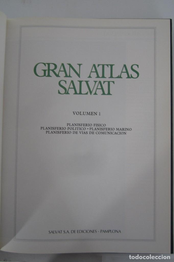 Libros de segunda mano: Gran atlas salvat. - Foto 3