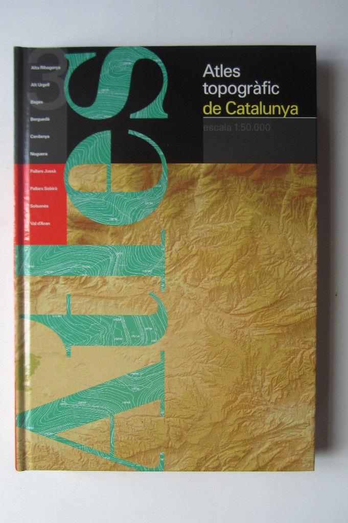 Libri di seconda mano: ATLES TOPOGRAFIC DE CATALUNYA. Volum 2 Centre Sub, Provincia de Tarragona y parte de Barcelona,