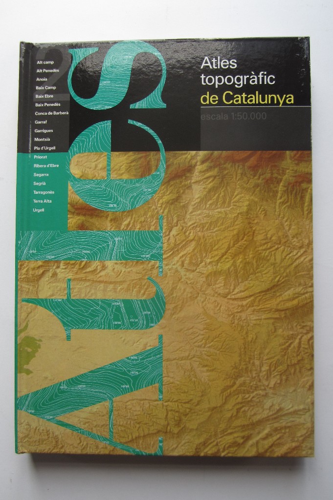 Libri di seconda mano: ATLES TOPOGRAFIC DE CATALUNYA. Volum 3: Provincia de Lleida y parte de Barcelona,