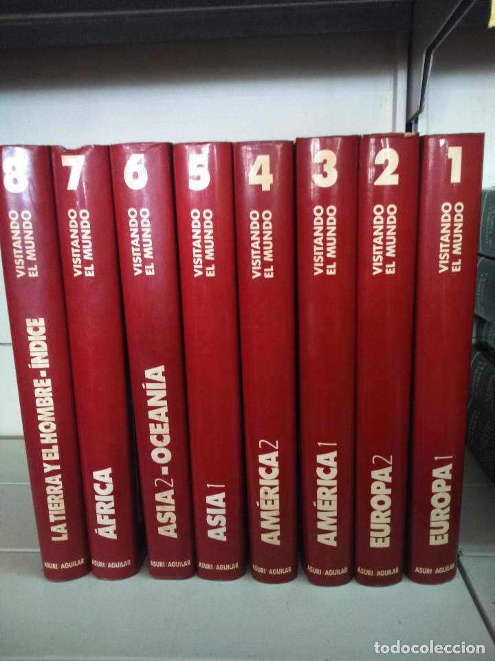 Libros de segunda mano: VISITANDO EL MUNDO -- 8 TOMOS -- ASURI / AGUILAR - 1990 -- COMPLETA --