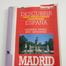 Libros de segunda mano: LIBRO GUÍA DESCUBRIR ESPAÑA MADRID AÑO 1992
