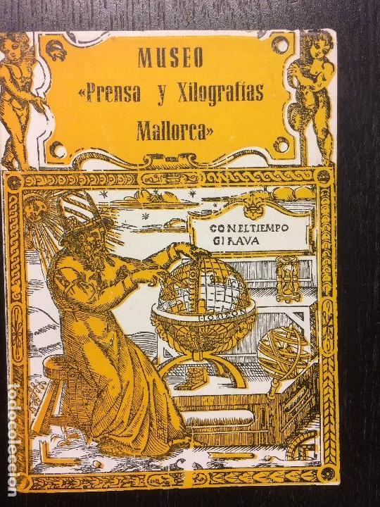 Libros de segunda mano: MUSEO PRENSA Y XILOGRAFIAS MALLORCA, 1959