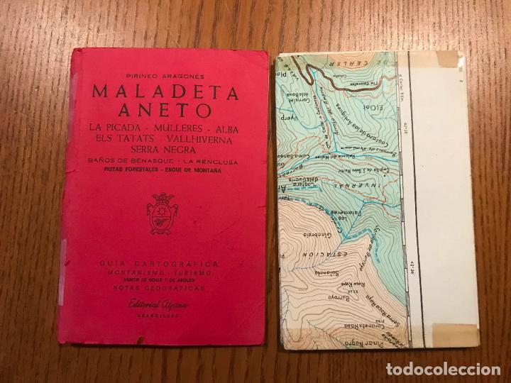 Libri di seconda mano: GU&Iacute;A CARTOGR&Aacute;FICA DE MALADETA ANETO. LA PICADA MULLERES ALBA ELS TATATS