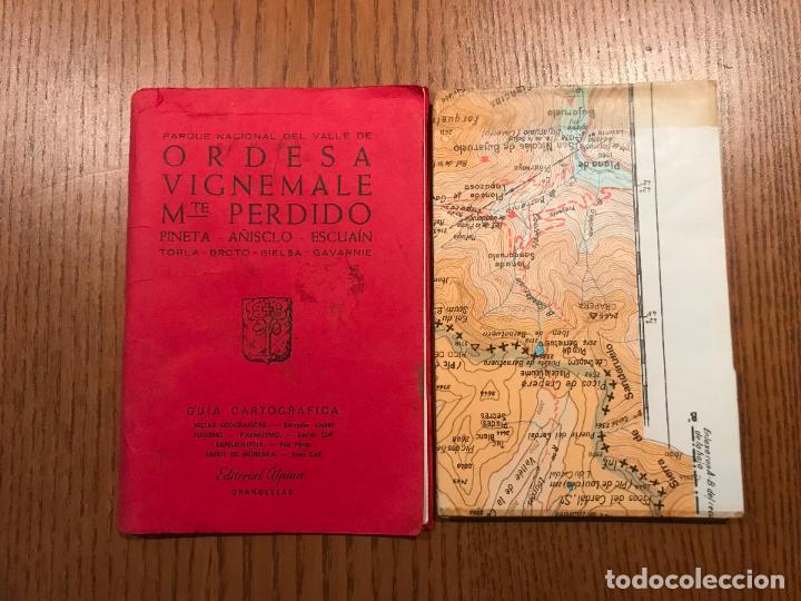 Libri di seconda mano: GUIA CARTOGRAFICA ORDESA VIGNEMALE MTE PERDIDO