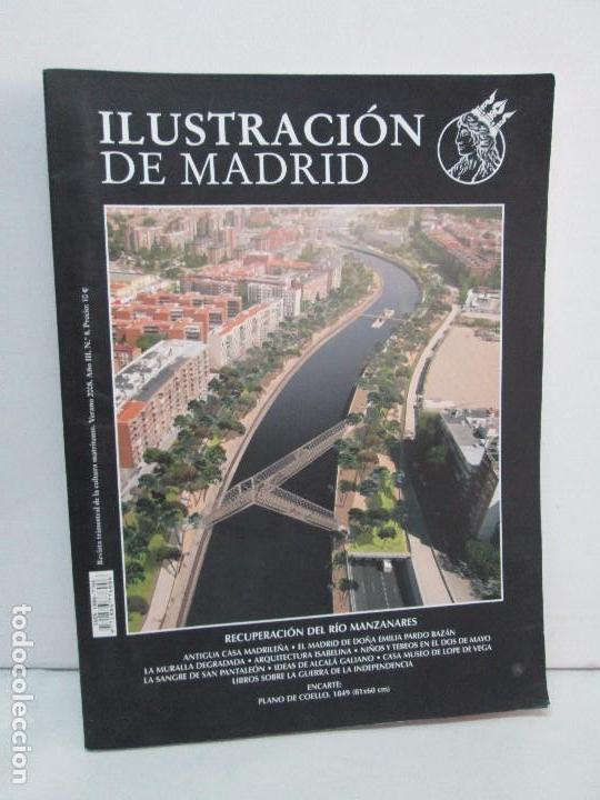 Libri di seconda mano: ILUSTRACION DE MADRID. RECUPERACION DEL RIO MANZANARES.CON PLANO. REVISTA TRIMESTRAL VERANO 2008.