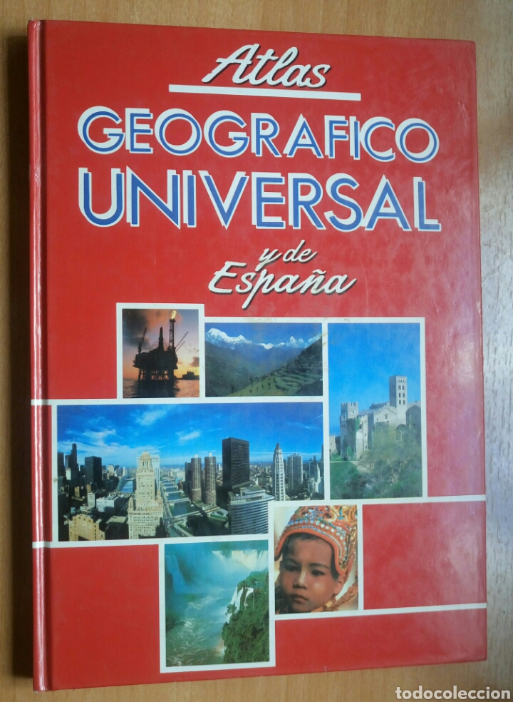 Livros em segunda m&atilde;o: Atlas geografico universal y de espa&ntilde;a a&ntilde;o 1989
