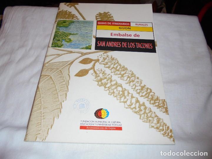 Second hand books: GUIAS DE ITINERARIOS RURALES GIJON.EMBALSE DE SAN ANDRES DE LOS TACONES.GIJON 1993