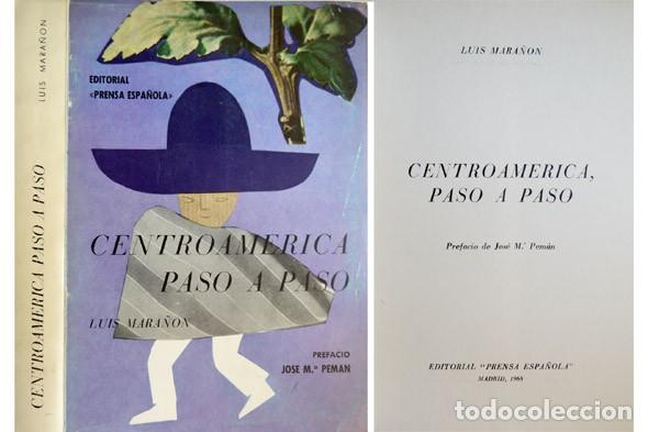 Second hand books: MARA&Ntilde;&Oacute;N, Luis.  Centroam&eacute;rica, paso a paso. 1968.