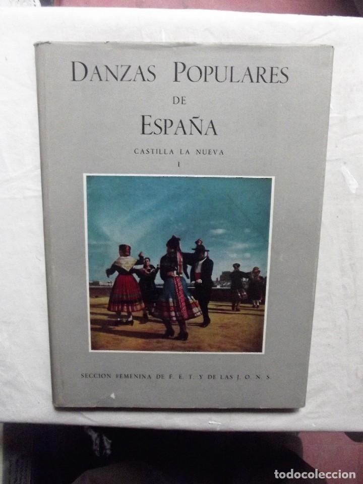 Libri di seconda mano: DANZAS POPULARES DE ESPA&Ntilde;A CASTILLA LA NUEVA I SECCION FEMENINA DE F.E.T. Y DE LAS J.O.N.S.