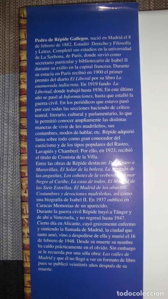 Libros de segunda mano: PEDRO DE REPIDE. LAS CALLES DE MADRID. - Foto 3