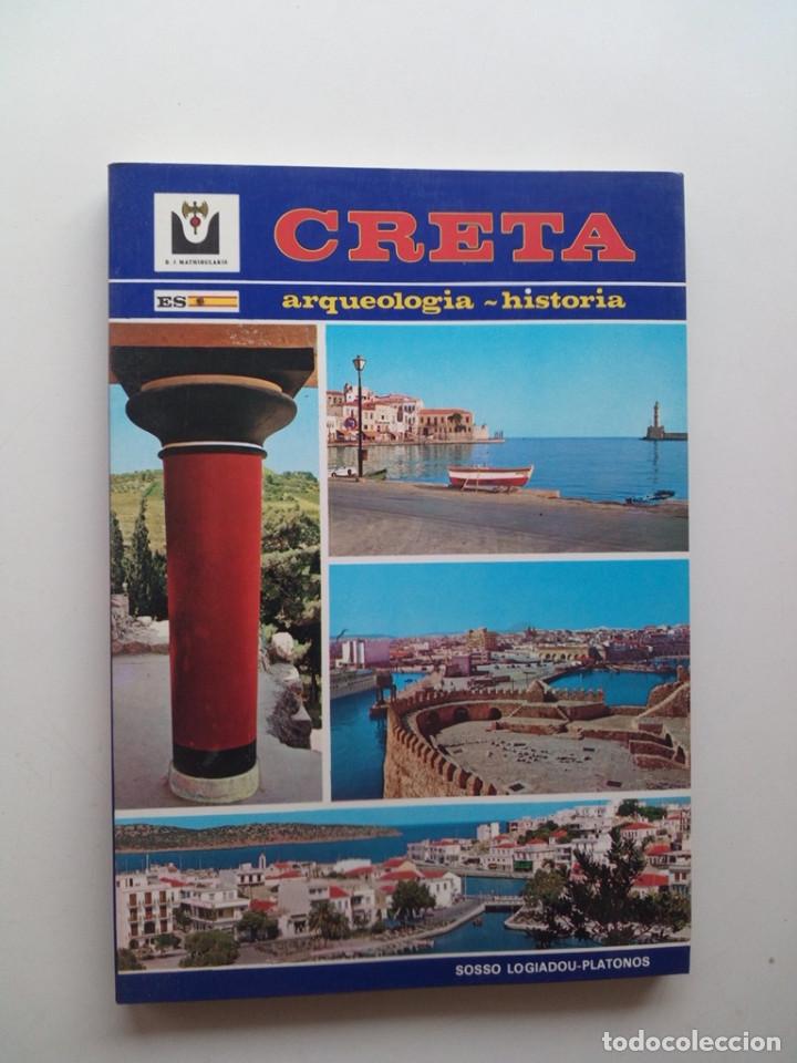 Libros de segunda mano: CRETA: ARQUEOLOGIA, HISTORIA - SOSSO LOGIADOU PLATON