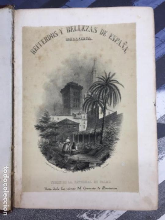 Libros de segunda mano: OPORTUNIDAD. RECUERDOS Y BELLEZAS DE ESPA&Ntilde;A, 1842. PARCERISA. PRIMERA EDICI&Oacute;N. OBRA ORIGINAL.