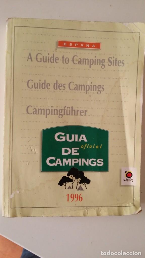 Libros de segunda mano: guia oficial de campings 1996
