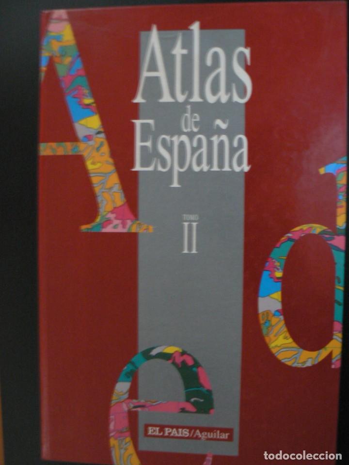 Second hand books: ATLAS DE ESPA&Ntilde;A TOMO II. (40'5*26'5 CM.)