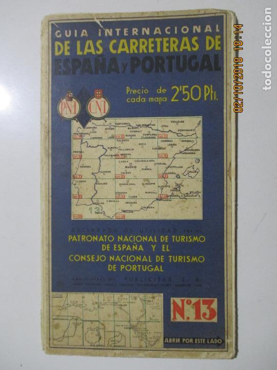 Libri di seconda mano: GU&Iacute;A INTERNACIONAL DE LAS CARRETERAS DE ESPA&Ntilde;A Y PORTUGAL. N&ordm; 13.