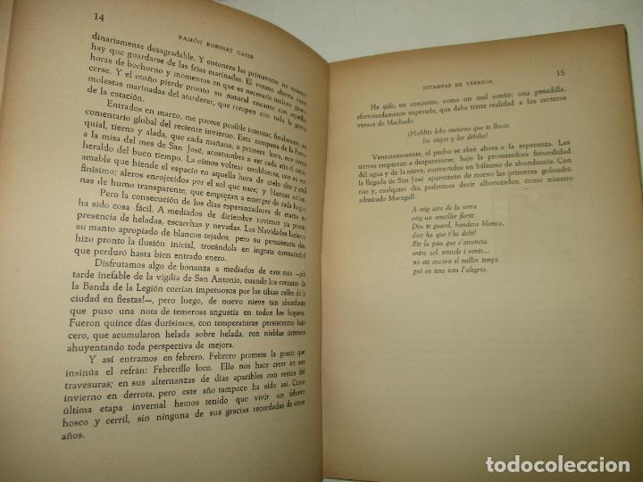 Libros de segunda mano: ESTAMPAS DE TÁRREGA. - ROBINAT CASES, Ramón. 1948. - Foto 4 - 123238220