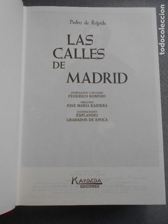 Libros de segunda mano: LAS CALLES DE MADRID - Foto 4