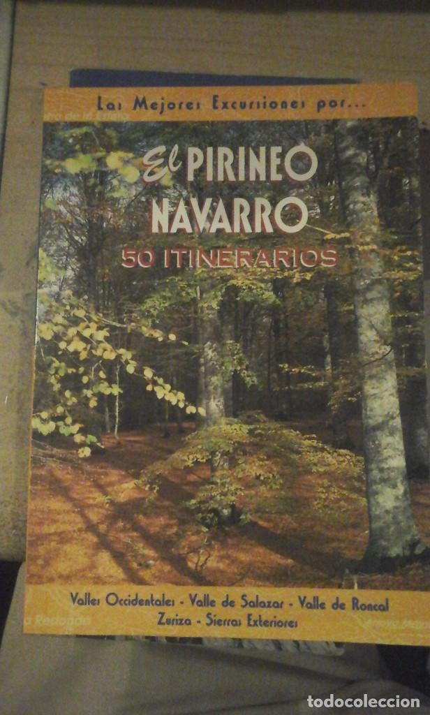 Libros de segunda mano: EL PIRINEO NAVARRO. 50 ITINERARIOS. (Madrid, 2001)