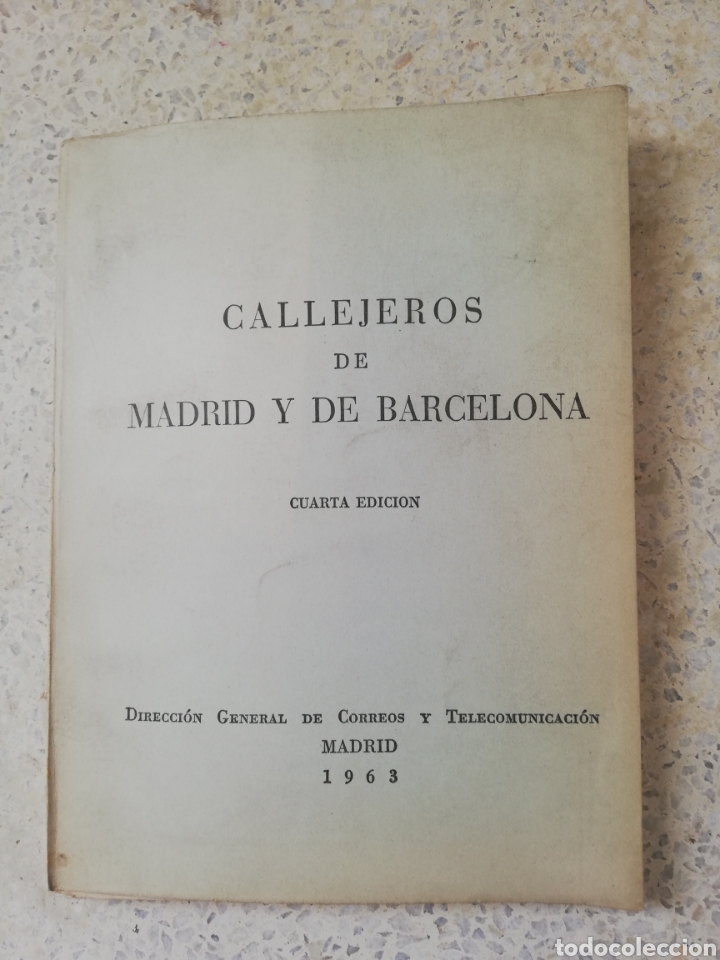 Gebrauchte B&uuml;cher: callejeros de Madrid y Barcelona