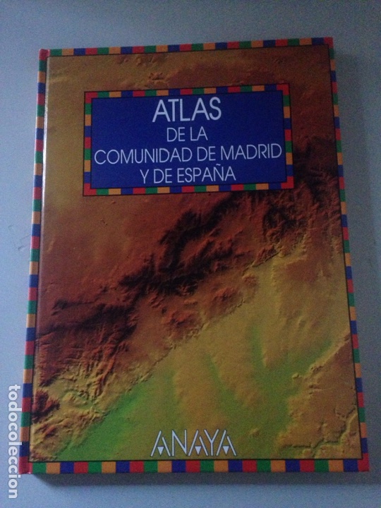 Gebrauchte B&uuml;cher: ATLAS DE LA COMUNIDAD DE MADRID Y DE ESPA&Ntilde;A