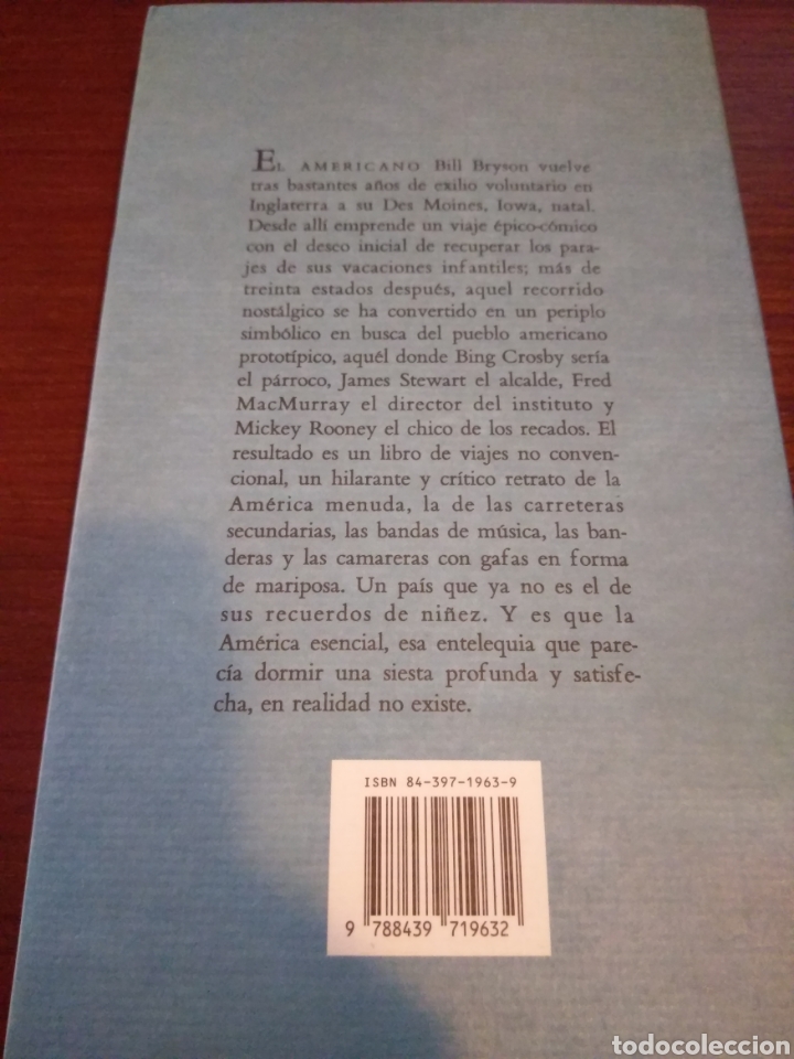 Libros de segunda mano: &iexcl;Menuda Am&eacute;rica! Bill Bryson - Foto 2