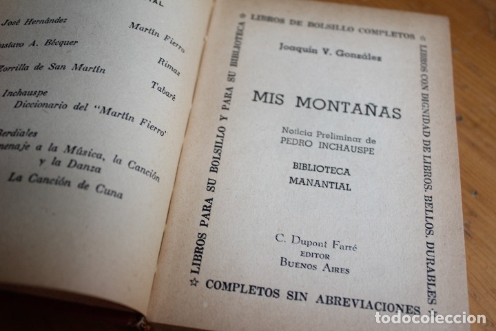 Libros de segunda mano: MIS MONTA&Ntilde;AS  J. V. GONZALEZ - Foto 2