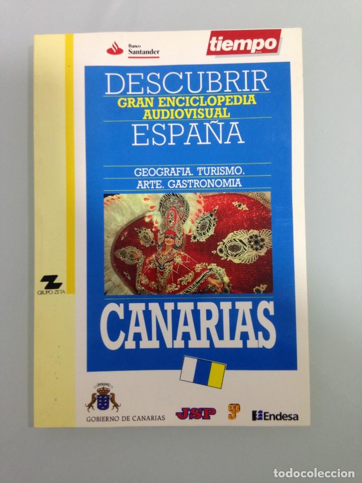 Libri di seconda mano: LIBRO, GUIA, CANARIAS, DESCUBRIR ESPA&Ntilde;A,TIEMPO, GEOGRAFIA, TURISMO, ARTE, GASTRONOMIA, 98 PAGINAS