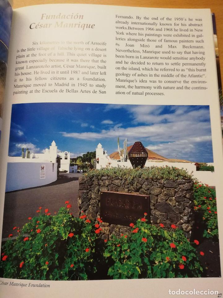 Libros de segunda mano: LANZAROTE. TOURIST GUIDE (EDICIONES A. M.) - Foto 10