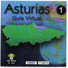 Libros de segunda mano: ASTURIAS GUÍA VIRTUAL COMPLETA / FORMATO: 8 CD-ROM POR DIARIO EL COMERCIO EN GIJÓN 1997. Lote 152938670