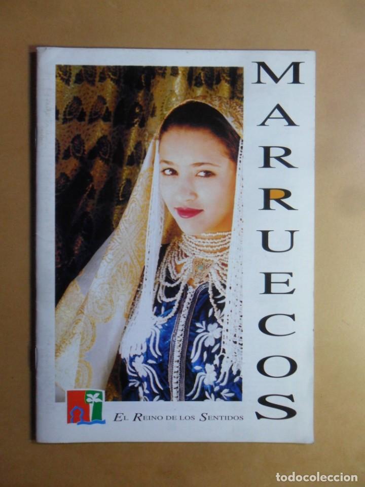 Libri di seconda mano: MARRUECOS - EL REINO DE LOS SENTIDOS - IRENE ALVAREZ - EDITUR - 1995