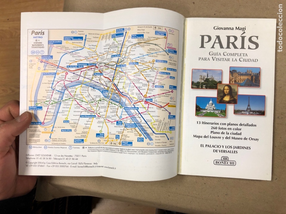 Libros de segunda mano: PAR&Iacute;S. LAS GU&Iacute;AS ORO EDITORIAL BONECHI - Foto 2