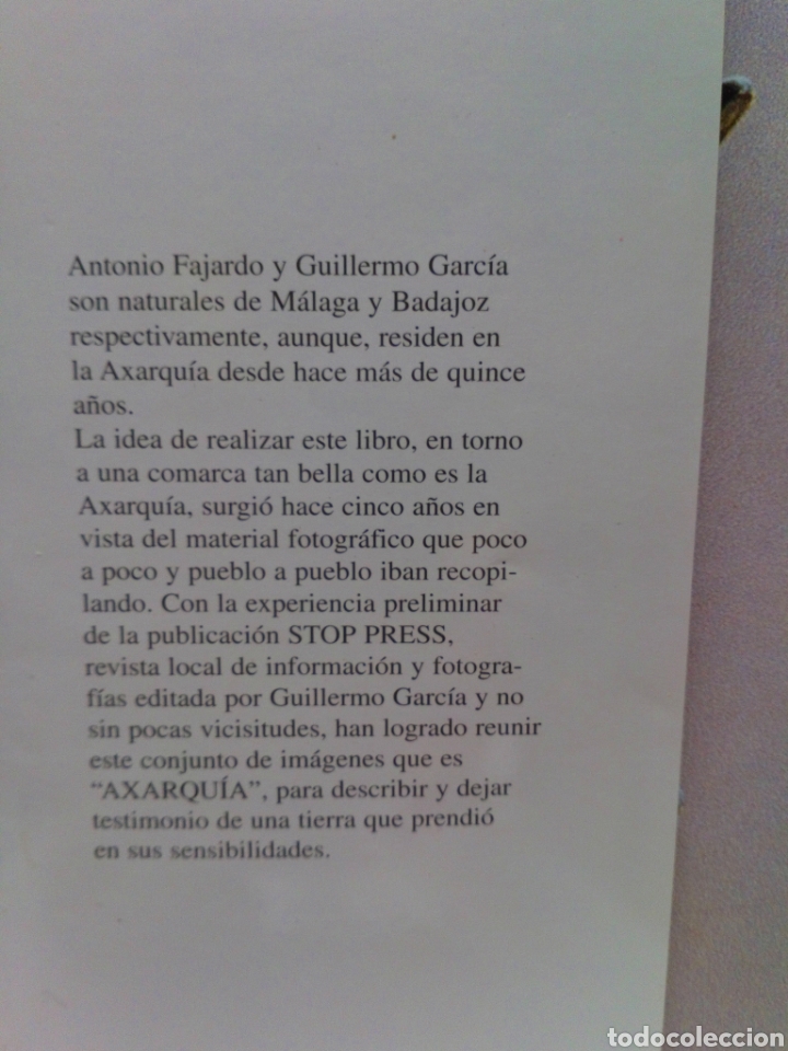 Libros de segunda mano: Axarqu&iacute;a - Foto 3