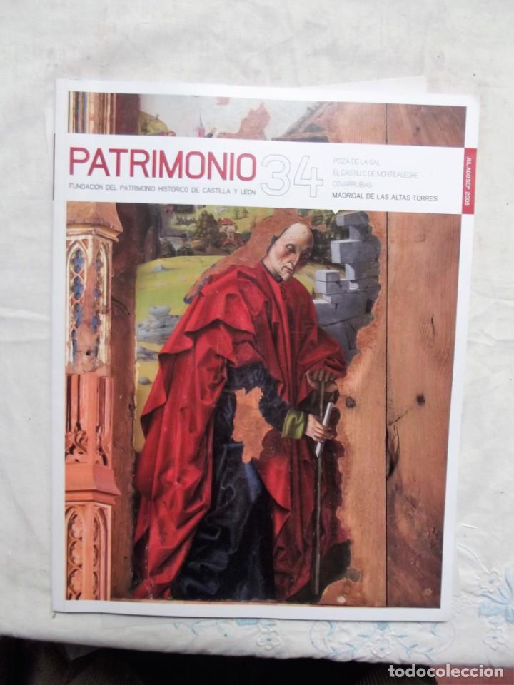 Libros de segunda mano: REVISTA PATRIMONIO N&ordm; 34 FUNDACION DEL PATRIMONIO HISTORICO DE CASTILLA Y LEON