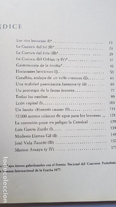 Libros de segunda mano: LEON, TIERRAS DE ANDAR Y SENTIR. - Foto 3