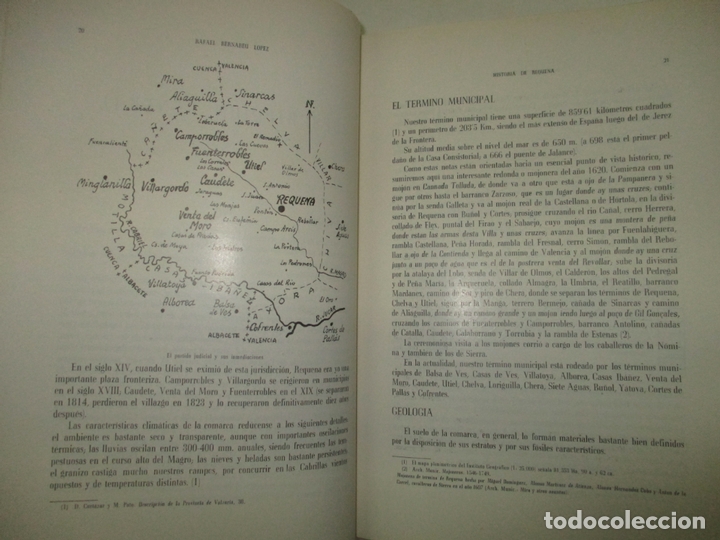 Libros de segunda mano: HISTORIA CRÍTICA Y DOCUMENTADA DE LA CIUDAD DE REQUENA. - BERNABEU LÓPEZ, Rafael. 1945. - Foto 3 - 123164167