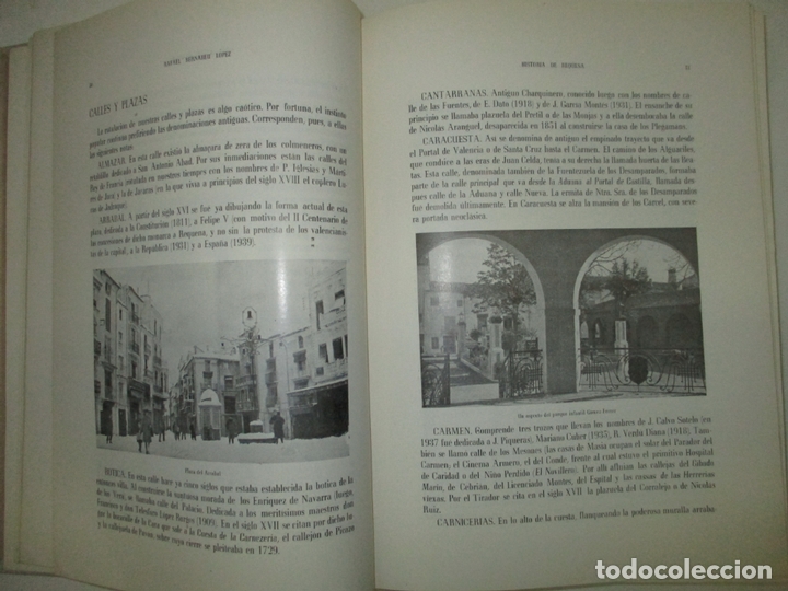 Libros de segunda mano: HISTORIA CRÍTICA Y DOCUMENTADA DE LA CIUDAD DE REQUENA. - BERNABEU LÓPEZ, Rafael. 1945. - Foto 5 - 123164167