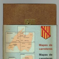 Libros de segunda mano: MAPAS DE CARRETERAS. MAPES DE CARRETERES. ILLES BALEARS. AÑO 1977. (MENORCA.15.7)