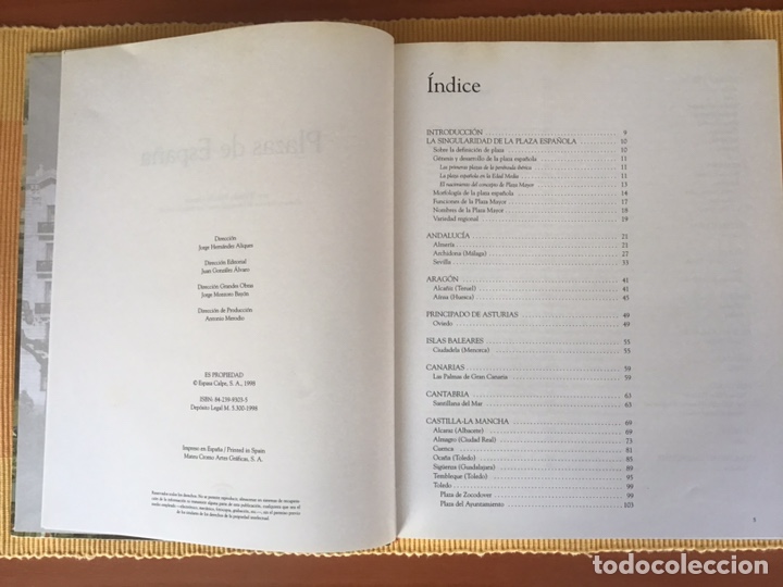 Libros de segunda mano: Plazas de Espa&ntilde;a - Foto 4