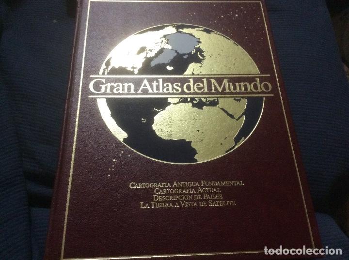 Gebrauchte B&uuml;cher: GRAN LIBRO ATLAS DEL MUNDO 1492- 1992 CARTOGRAFIA ANTIGUA Y ACTUAL con estuche