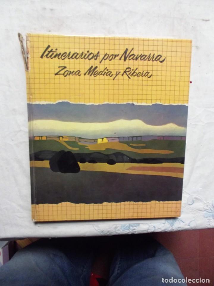 Libros de segunda mano: ITINERARIOS POR NAVARRA ZON MEDIA Y RIBERA