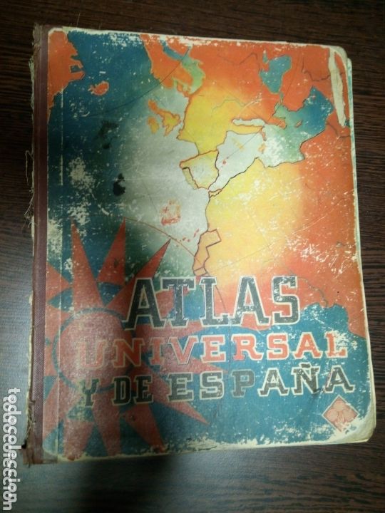 Libros de segunda mano: Atlas a&ntilde;os 60 pertenecio al doctor Jose Maria Navasa