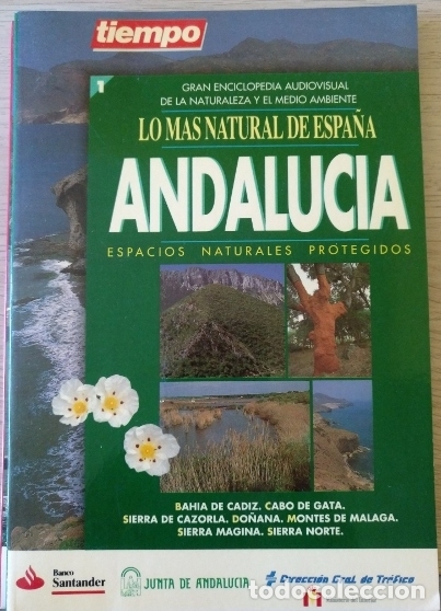 Libri di seconda mano: N&ordm; 1 ANDALUCIA. GRAN ENCICLOPEDIA AUDIOVISUAL DE LA NATURALEZA Y EL MEDIO AMBIENTE. ESPACIOS NATURAL
