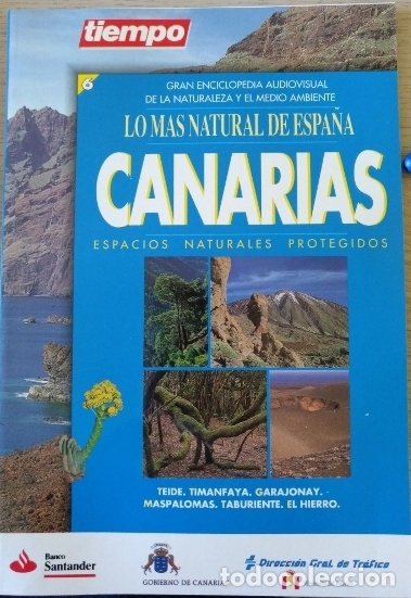 Libri di seconda mano: N&ordm; 6 CANARIAS. GRAN ENCICLOPEDIA AUDIOVISUAL DE LA NATURALEZA Y EL MEDIO AMBIENTE. ESPACIOS NATURALE