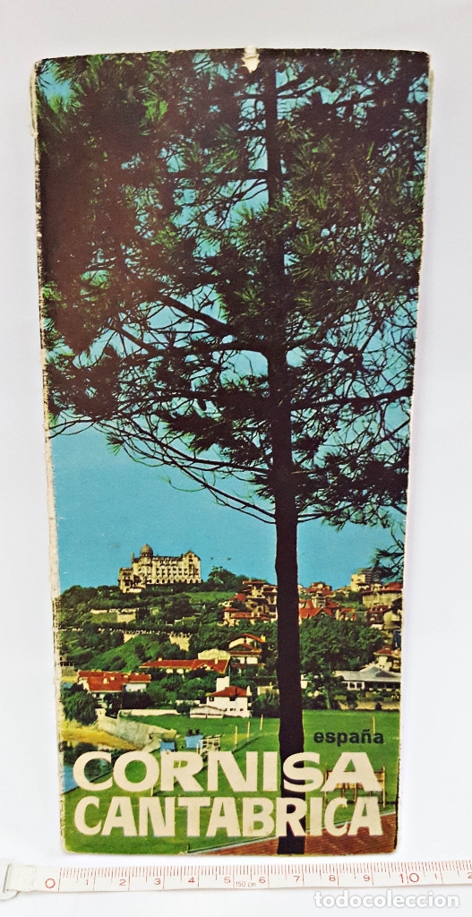 Libros de segunda mano: GUIA TURISTICA MAPA CORNISA CANTABRICA (ESPA&Ntilde;A)