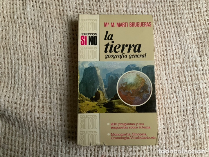 Gebrauchte B&uuml;cher: LA TIERRA . GEOGRAFIA GENERAL. / M&ordf;. M. MARTI BRUGUERAS. -COLECCION SI NO