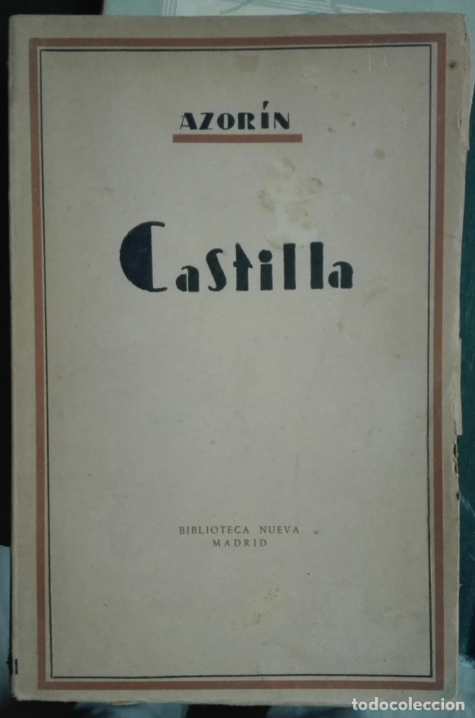 Libros de segunda mano: Azor&iacute;n. Castilla. 1943 - Foto 1