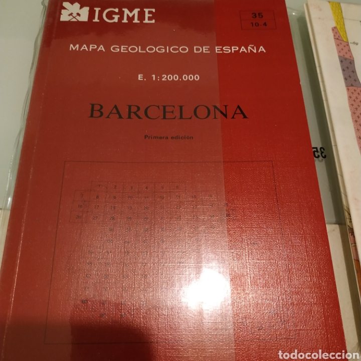 Second hand books: Instituto geol&oacute;gico y minero de espa&ntilde;a Barcelona primera edici&oacute;n